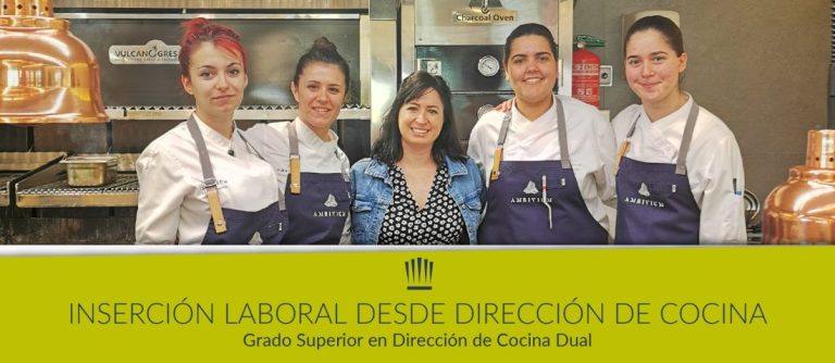 inserción laboral de dirección de cocina
